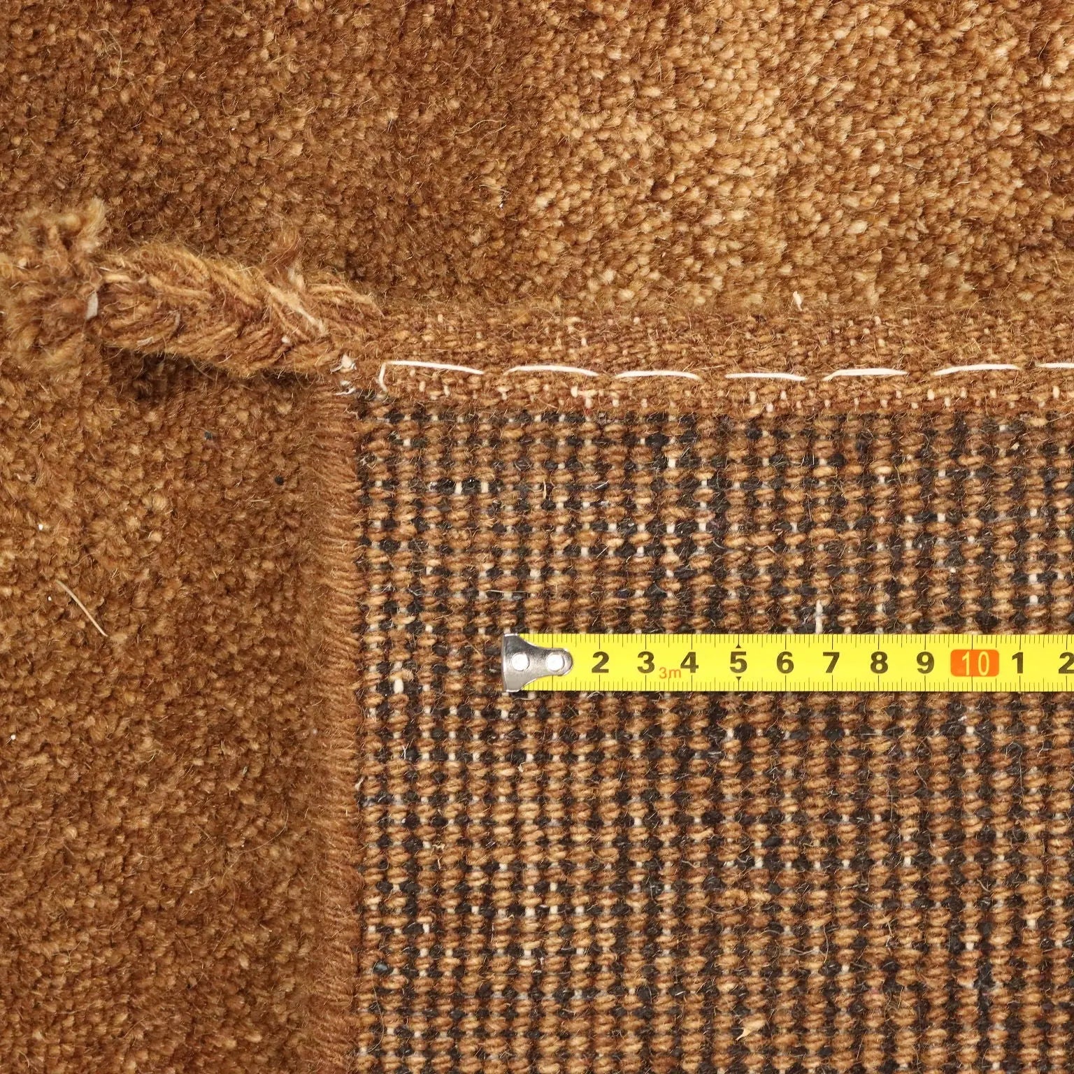 Antique Gabbeh Carpet Wool Heavy Knot Handmade 67 x 94 In