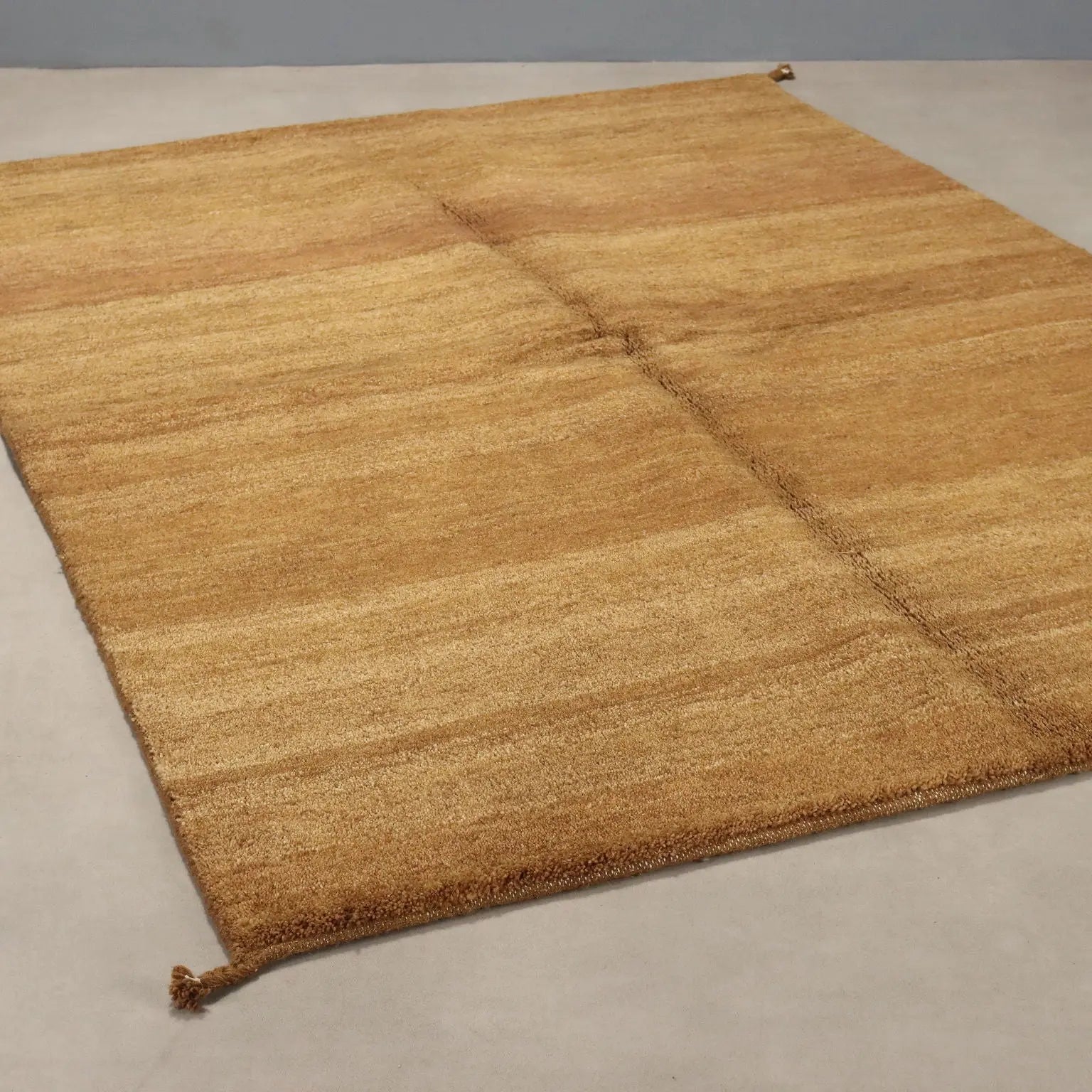 Antique Gabbeh Carpet Wool Heavy Knot Handmade 67 x 94 In