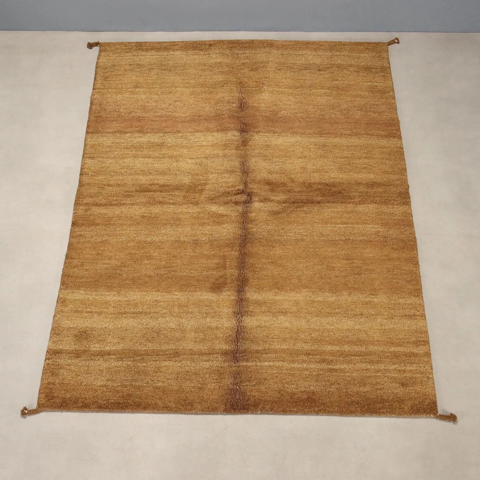 Antique Gabbeh Carpet Wool Heavy Knot Handmade 67 x 94 In