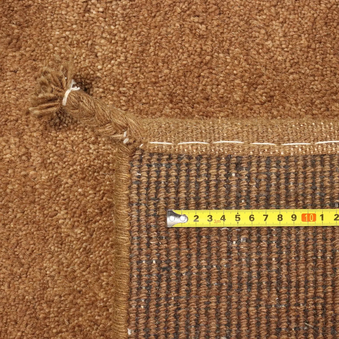 Antique Gabbeh Carpet Wool Heavy Knot India 67 x 94 In