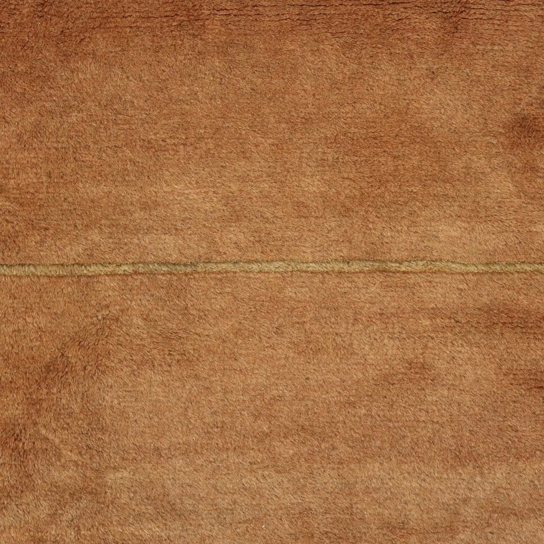 Antique Asian Carpet Wool Heavy Knot Handmade 118 x 31 In