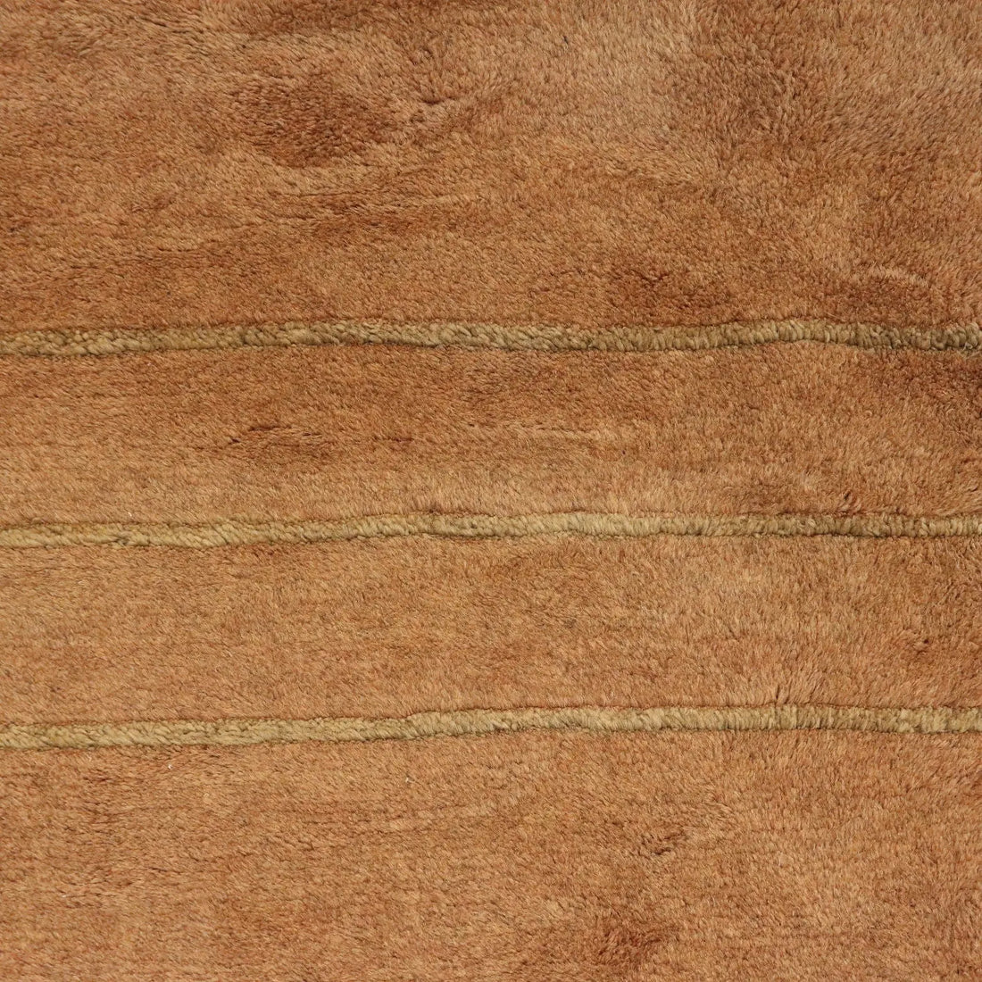Antique Asian Carpet Wool Heavy Knot Handmade 118 x 31 In