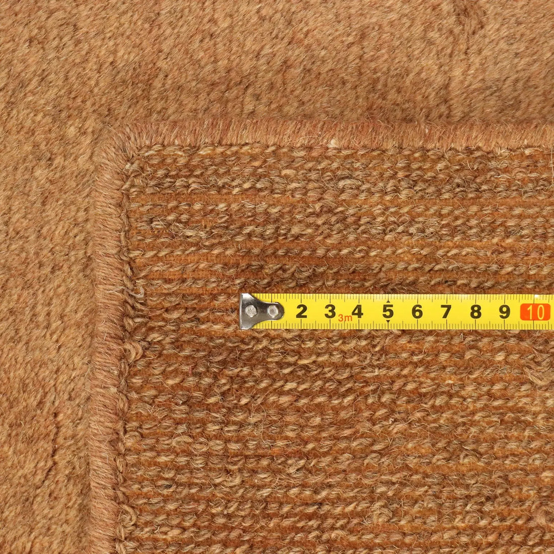 Antique Asian Carpet Wool Heavy Knot Handmade 118 x 31 In