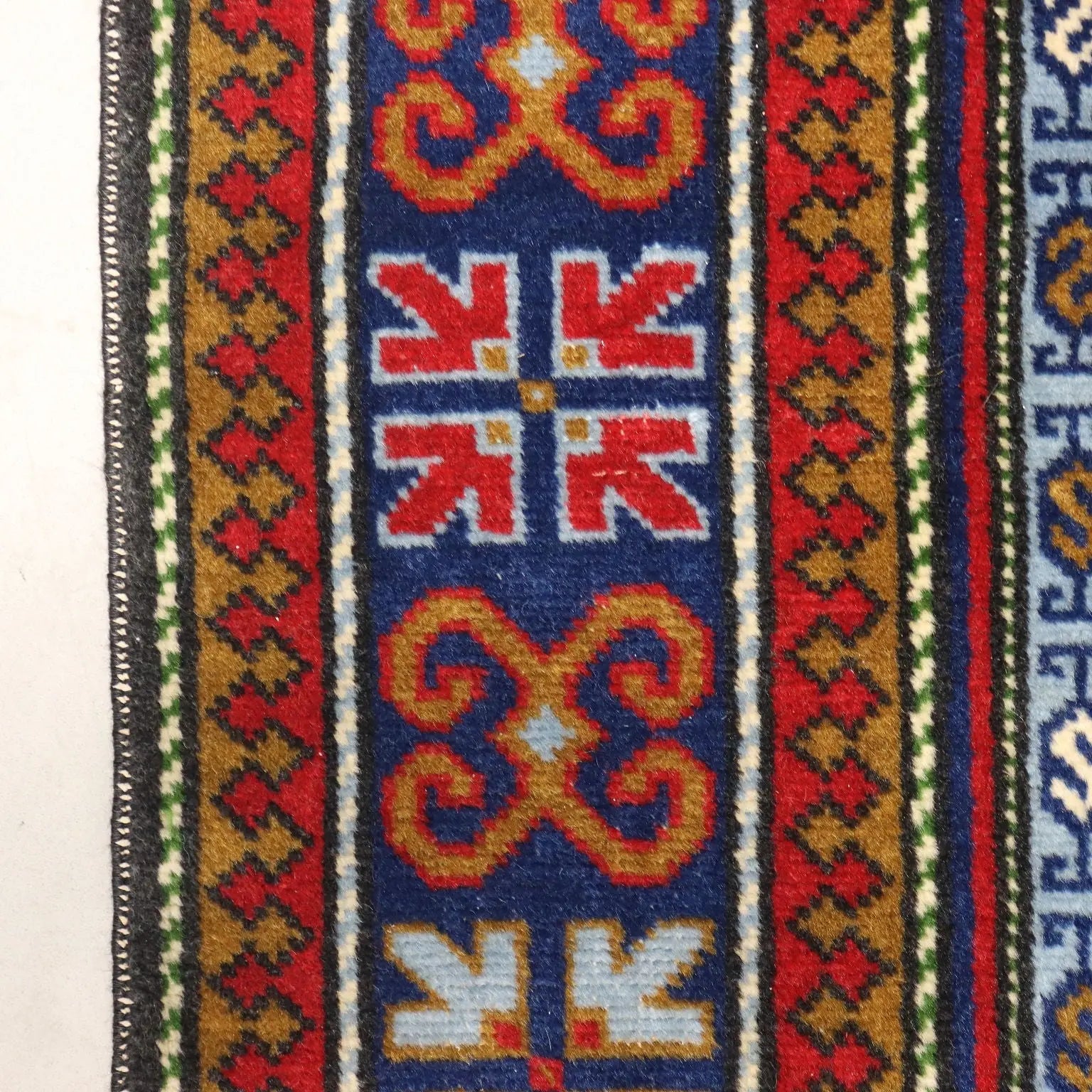 Antique Shirwan Carpet Cotton Wool Thin Knot Russia 84 x 59 In