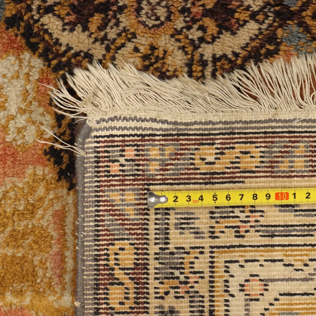 Antique Agadir Carpet Cotton Wool Heavy Knot Morocco 98 x 67 In