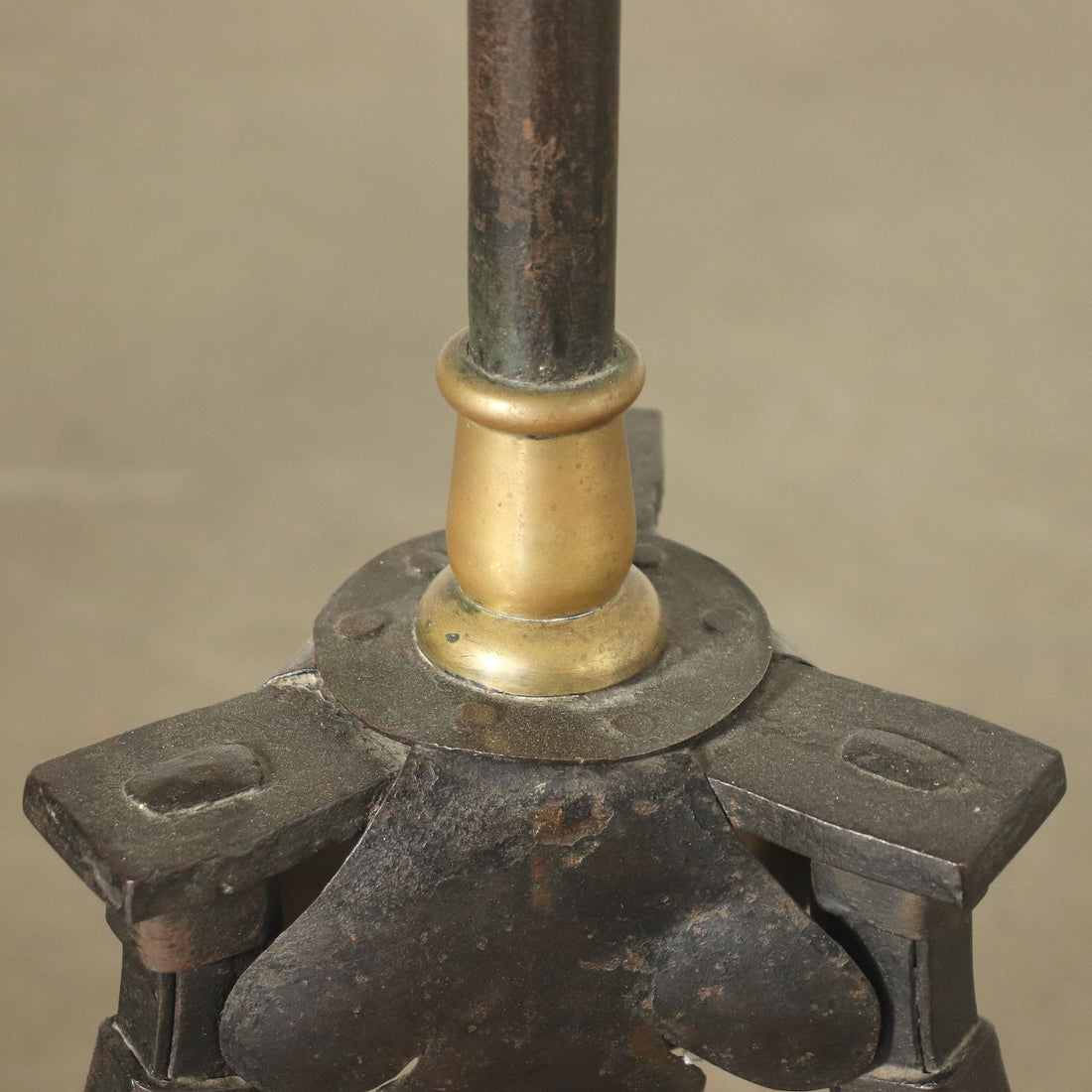 Pair of Antique Torch Holders Wrought Iron Italy XIX Century | Antiques  Lighting