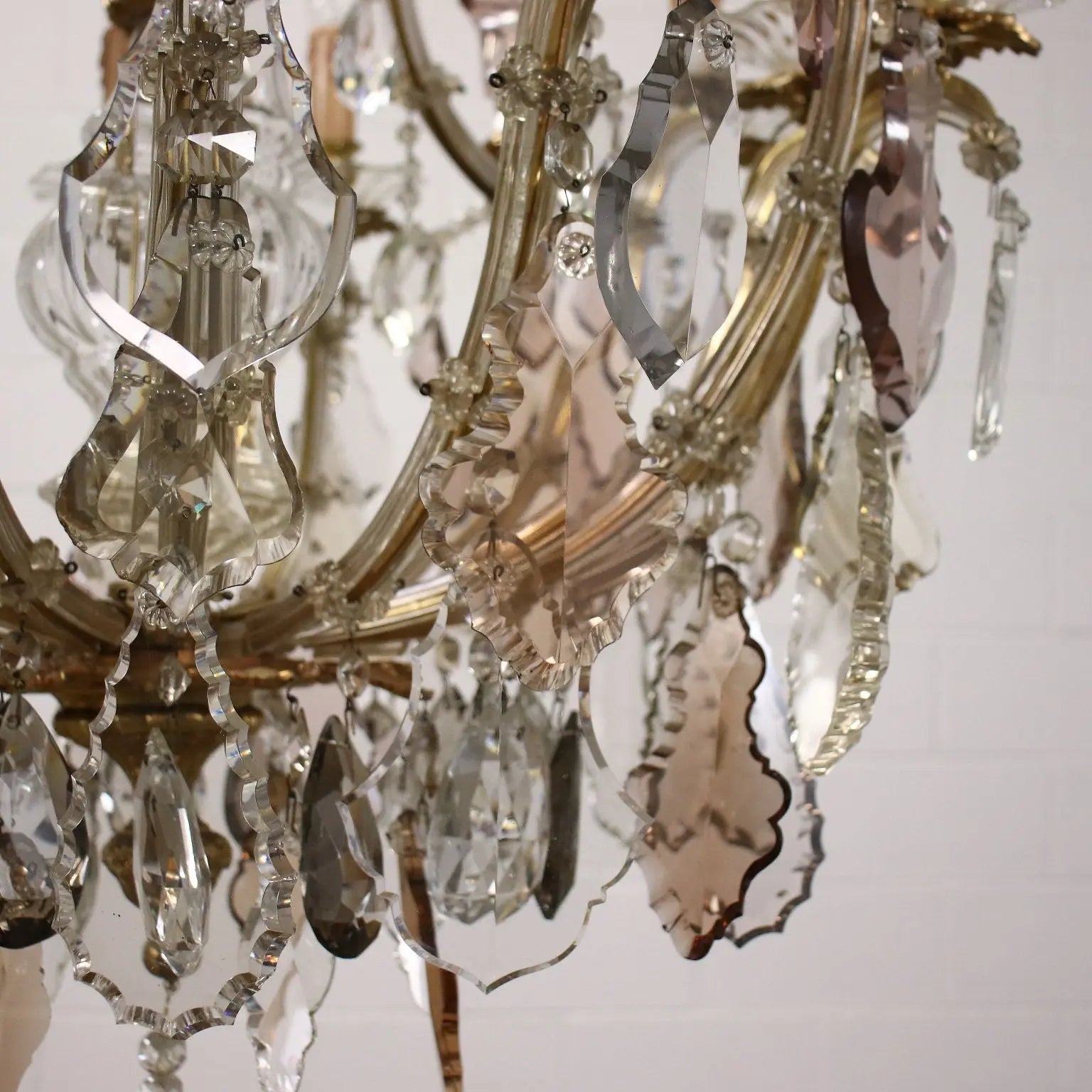Chandelier Glass Italy XX Century | Antiques | Lighting