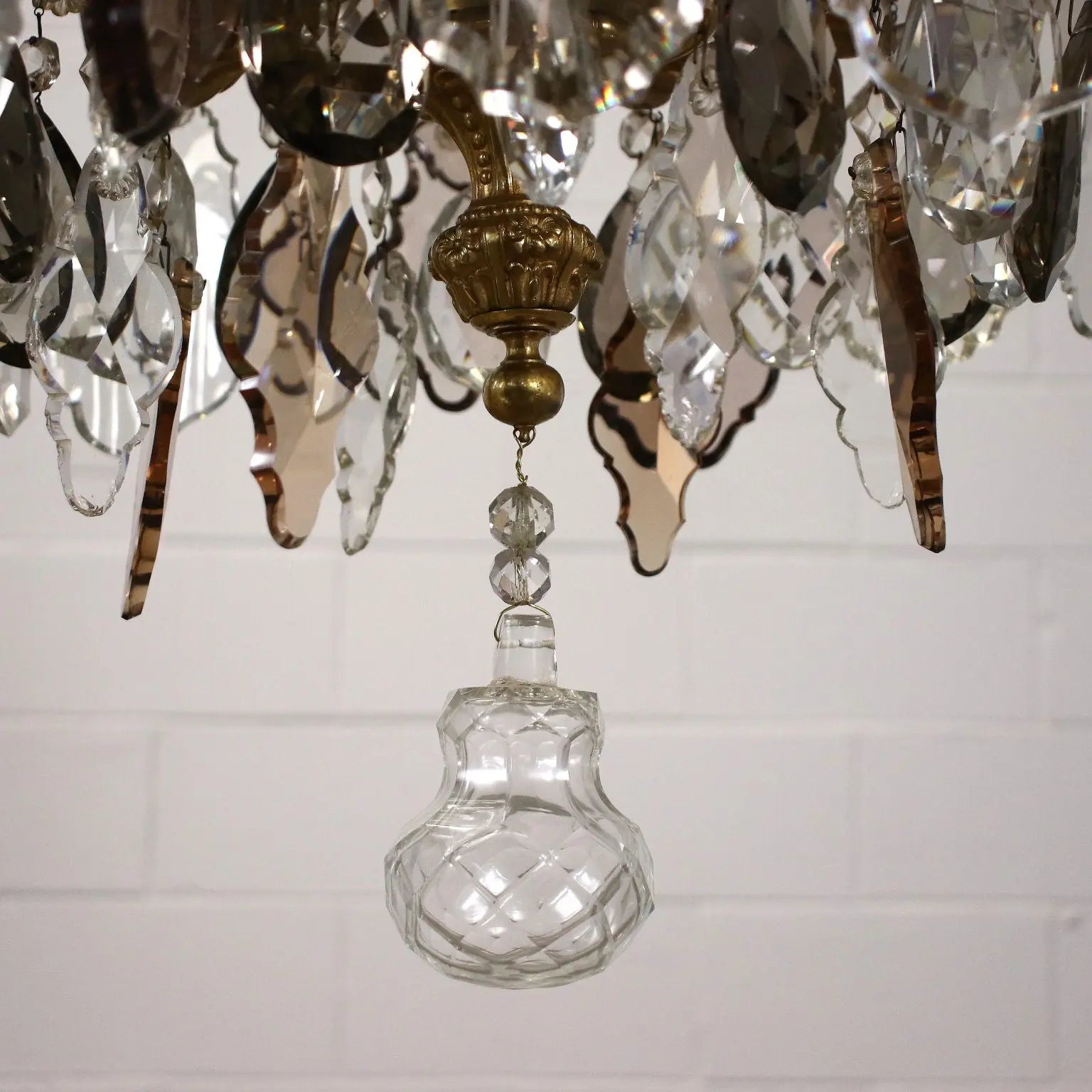 Chandelier Glass Italy XX Century | Antiques | Lighting