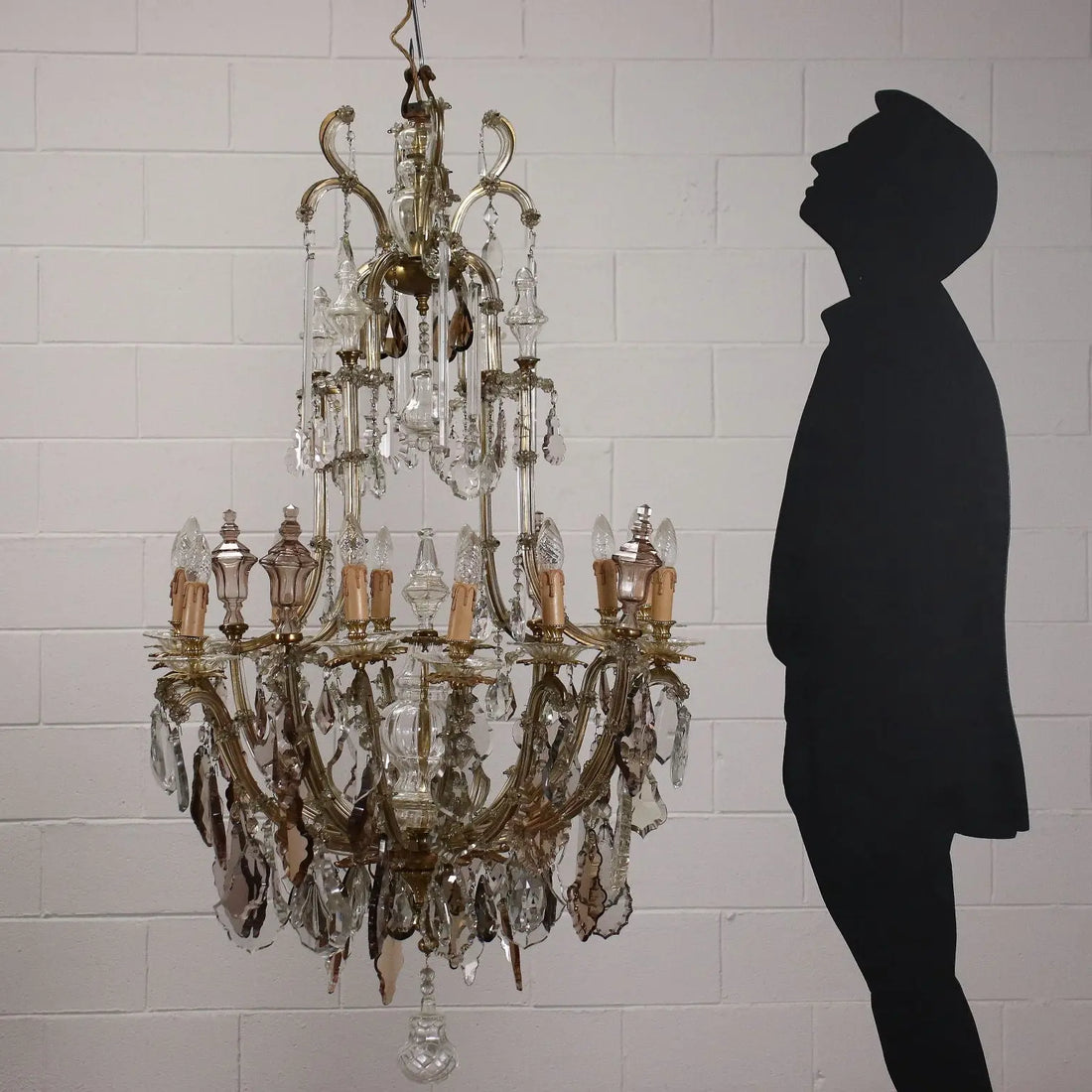 Chandelier Glass Italy XX Century | Antiques | Lighting