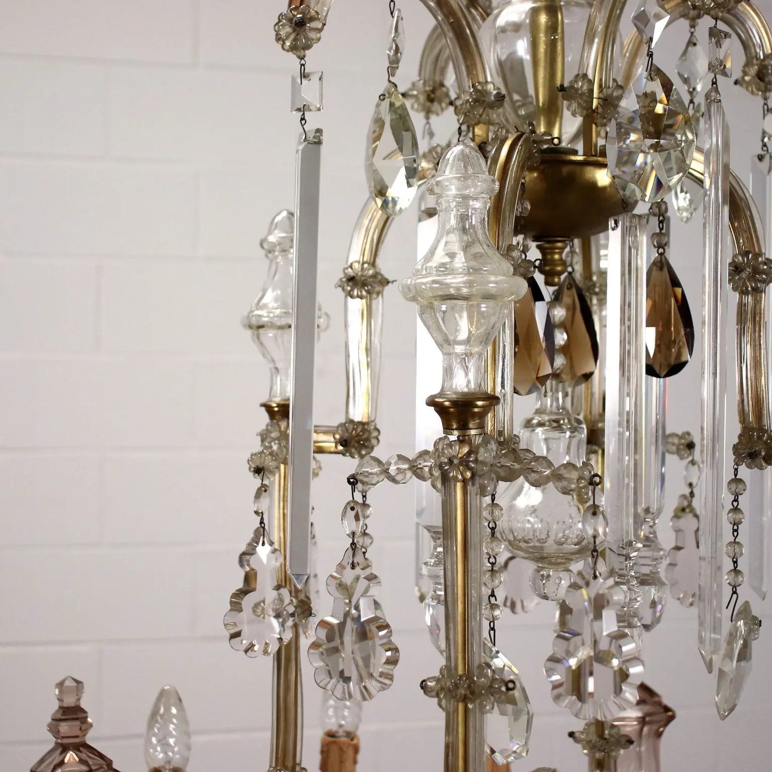 Chandelier Glass Italy XX Century | Antiques | Lighting