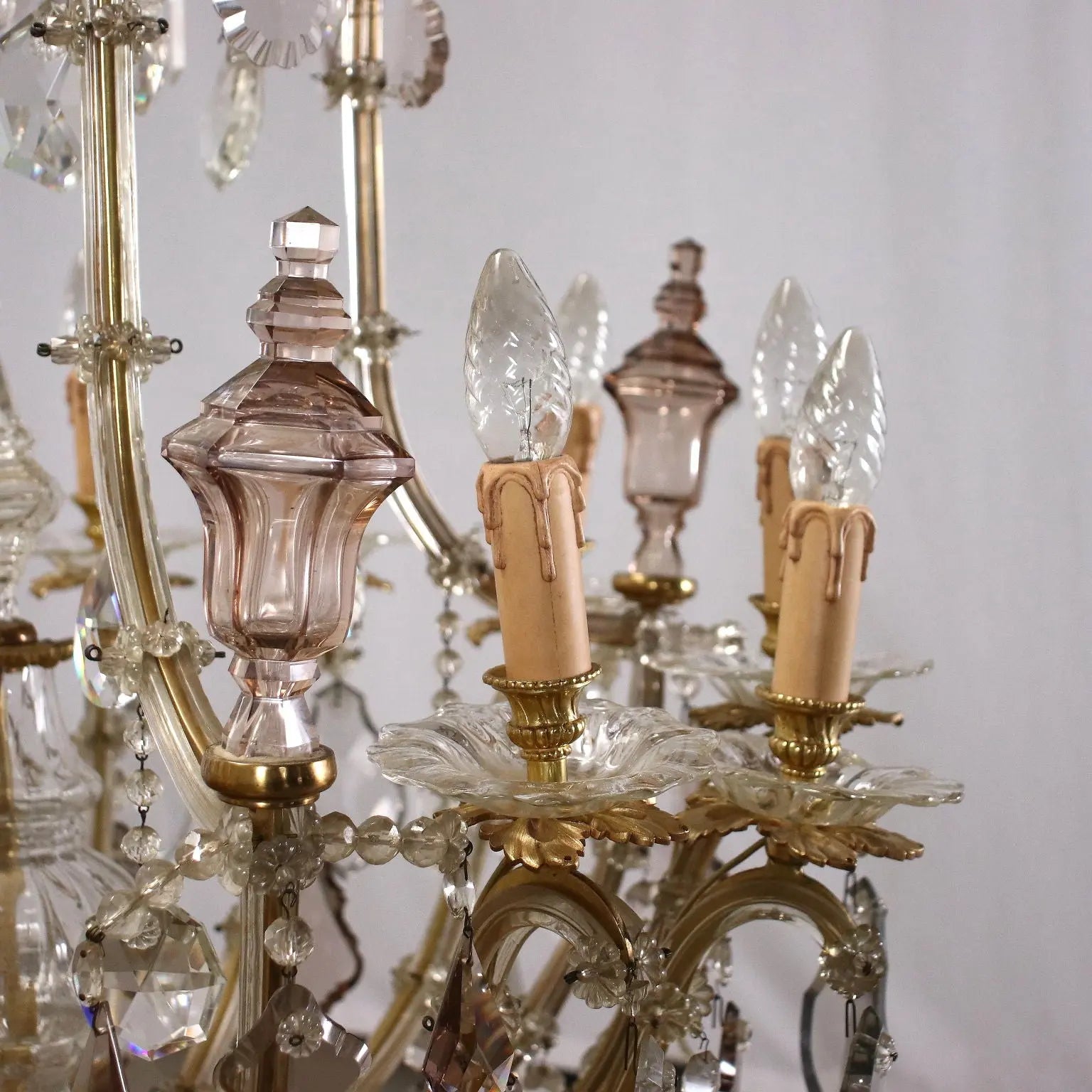 Chandelier Glass Italy XX Century | Antiques | Lighting