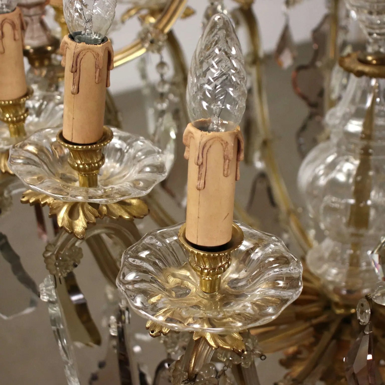 Chandelier Glass Italy XX Century | Antiques | Lighting