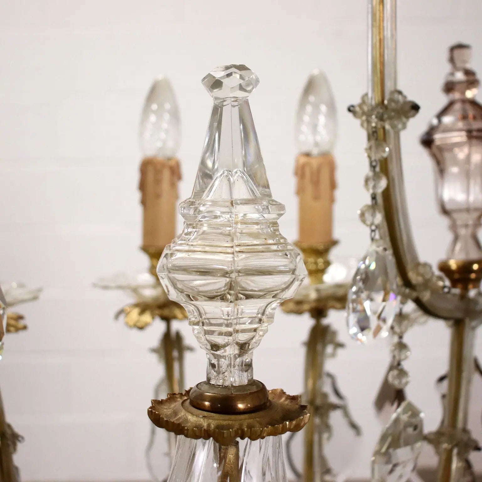 Chandelier Glass Italy XX Century | Antiques | Lighting