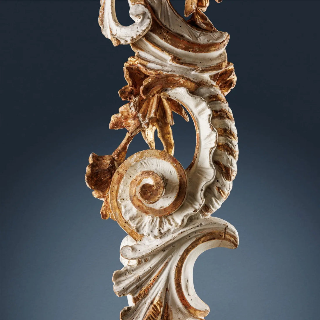 Pair of Antique Baroque Style Candle-Holders Wood Italy 1750 ca. - Milan, 1750 ca. | Antiques | Lighting