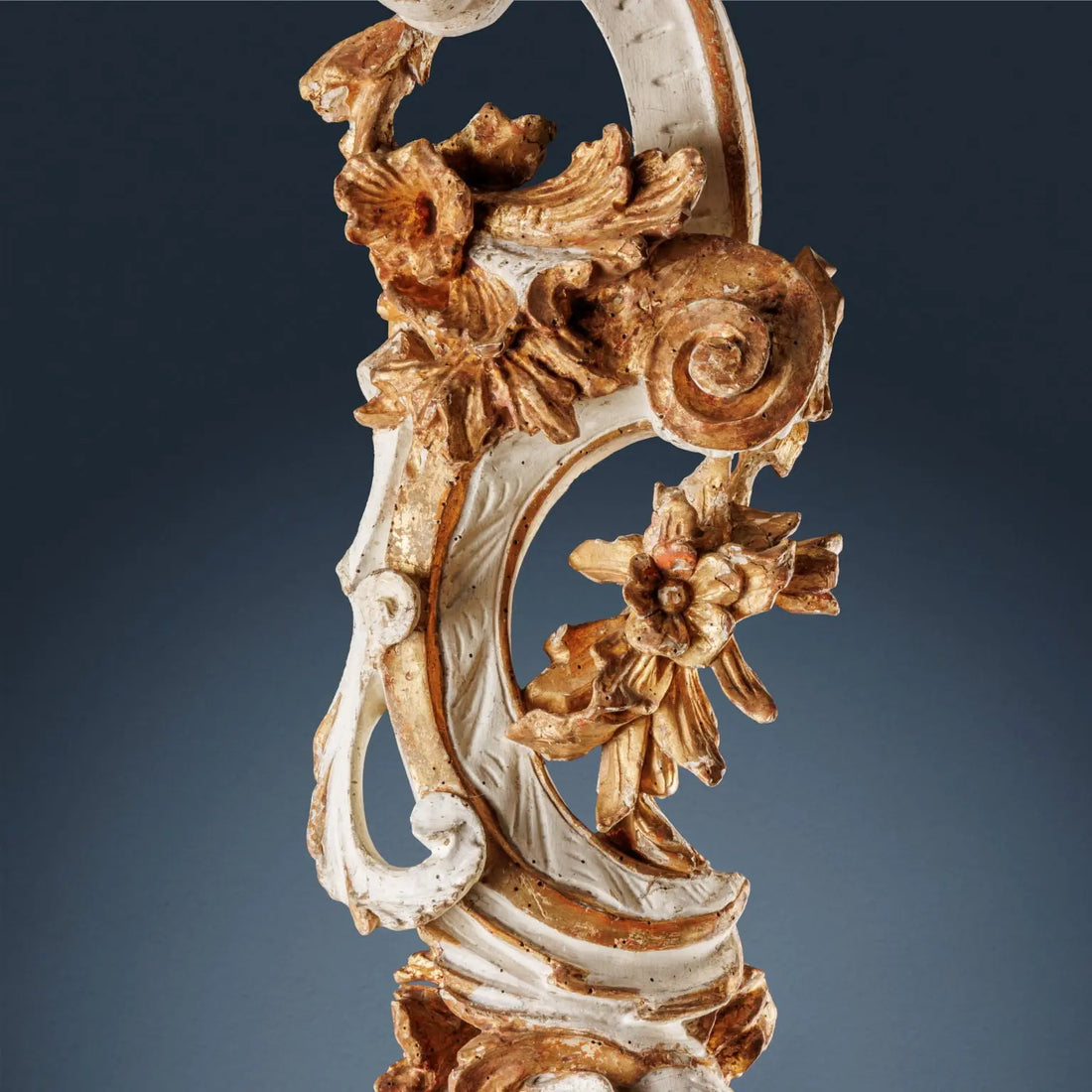 Pair of Antique Baroque Style Candle-Holders Wood Italy 1750 ca. - Milan, 1750 ca. | Antiques | Lighting