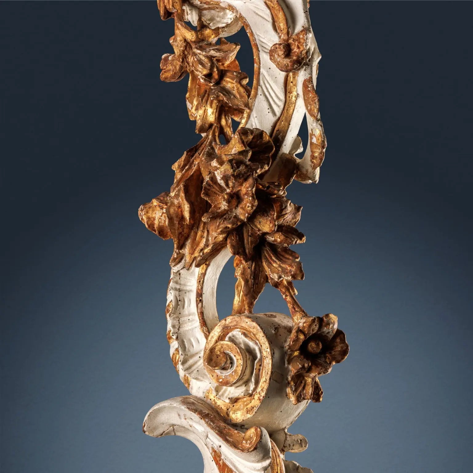 Pair of Antique Baroque Style Candle-Holders Wood Italy 1750 ca. - Milan, 1750 ca. | Antiques | Lighting