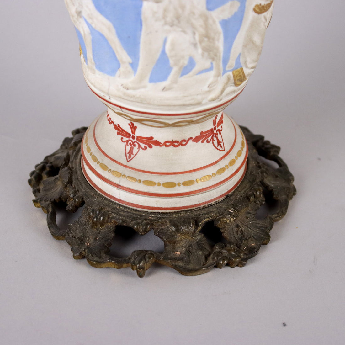 Oil Lamp Ceramic Europe XIX Century - Europe XIX Century | Antiques  Lighting