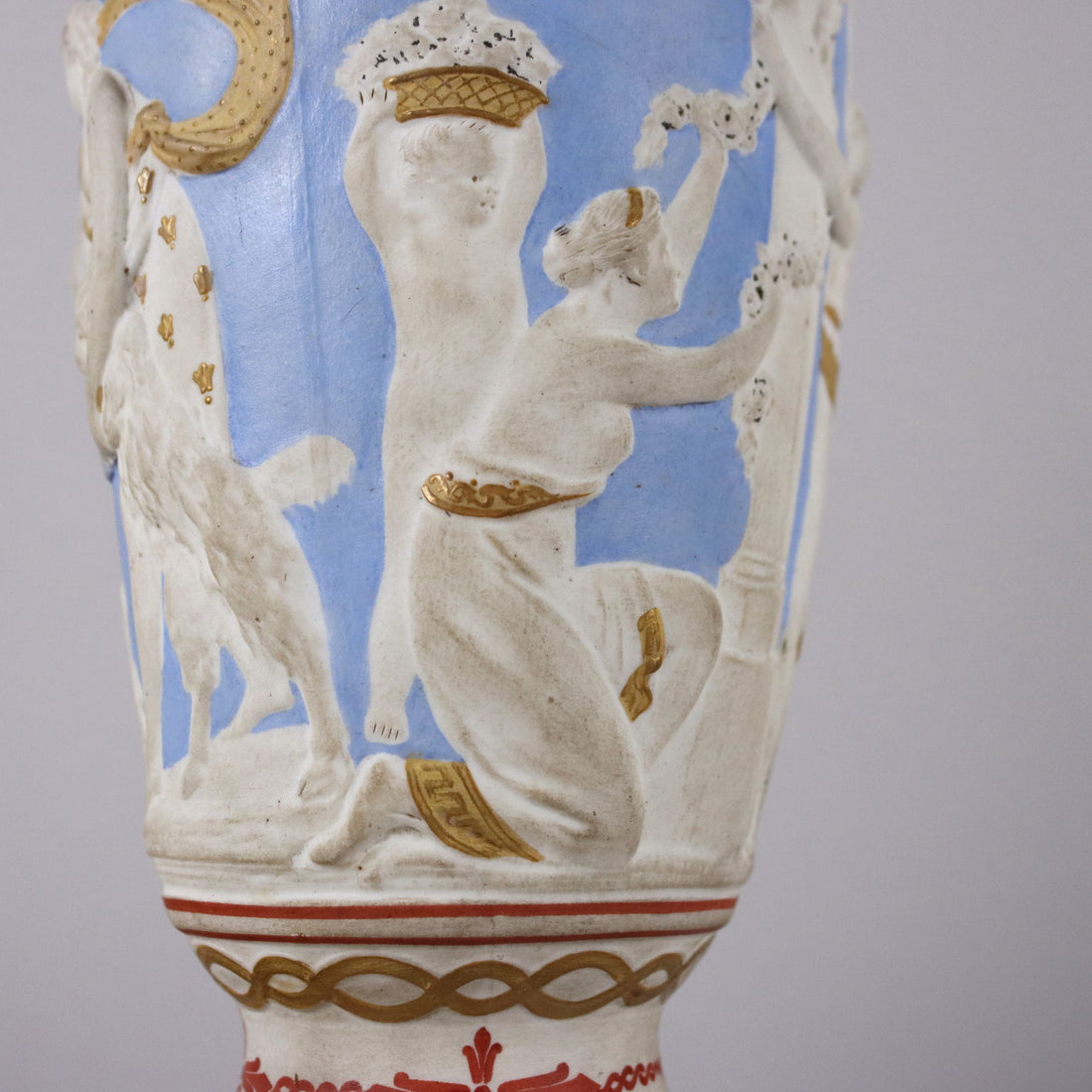 Oil Lamp Ceramic Europe XIX Century - Europe XIX Century | Antiques  Lighting