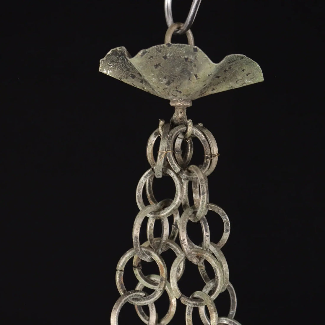 Antique Chandelier Metal 6 Lights Italy XX Century - Italy 20th century | Antiques | Lighting