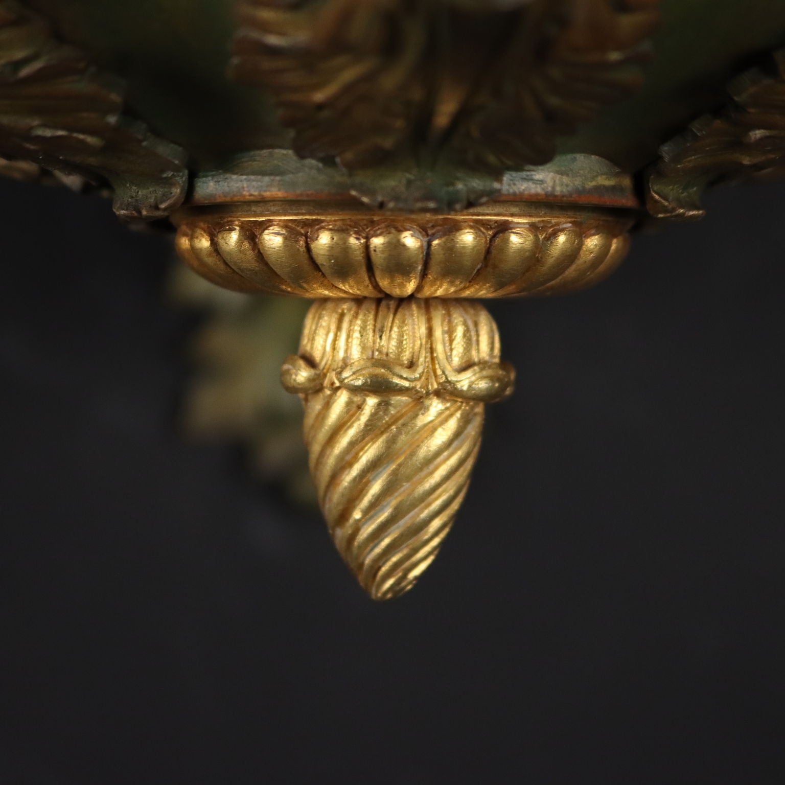 Pair of Wall Lamps Empire Style Burnished Bronze Italy XX Century - Italy, Early XX Century | Antiques  Lighting