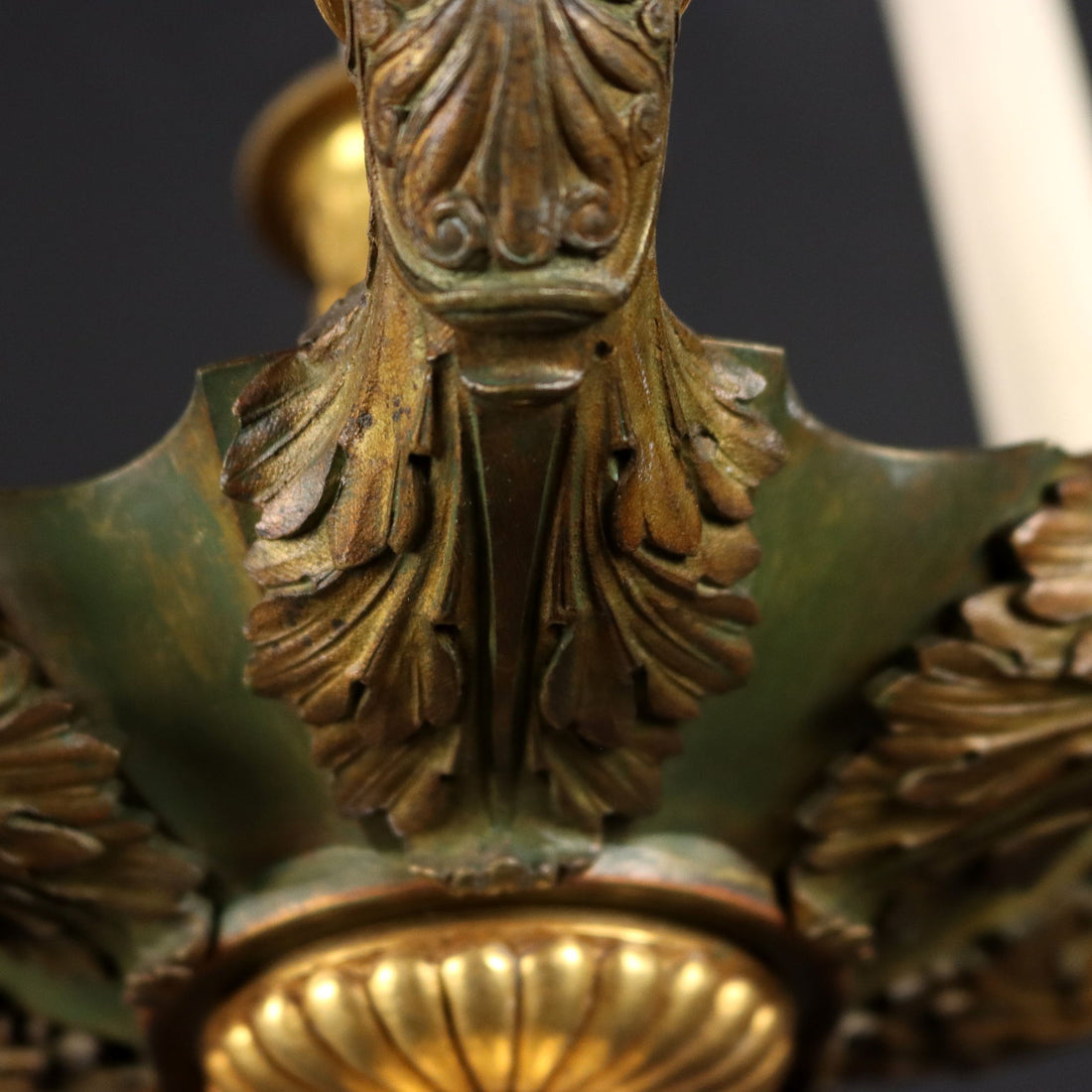 Pair of Wall Lamps Empire Style Burnished Bronze Italy XX Century - Italy, Early XX Century | Antiques  Lighting