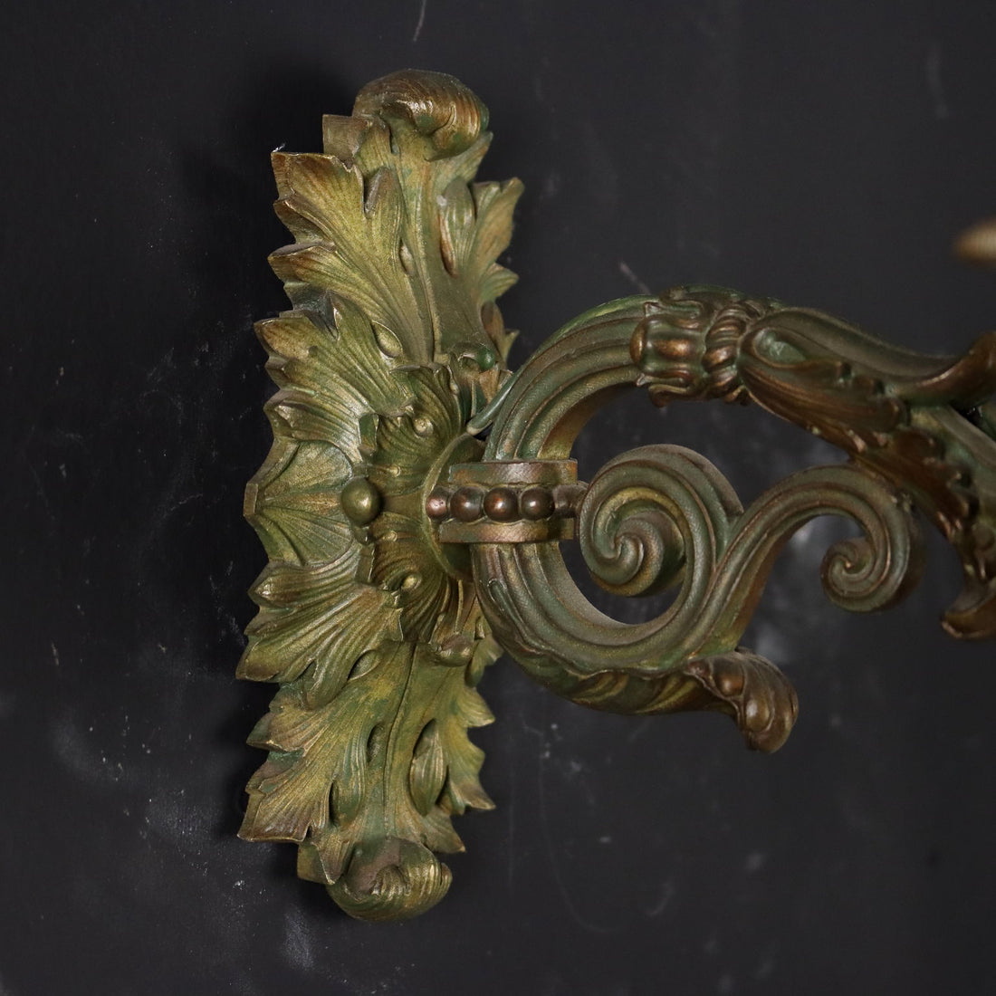 Pair of Wall Lamps Empire Style Burnished Bronze Italy XX Century - Italy, Early XX Century | Antiques  Lighting