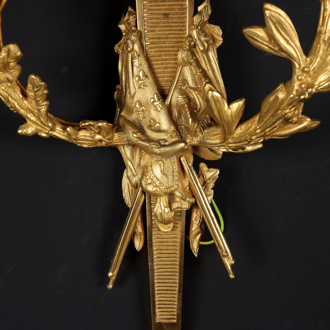 Pair of Wall Lamps Neoclassical Style XX Century Antiques Chandeliers - Italy 20th century | Antiques  Lighting