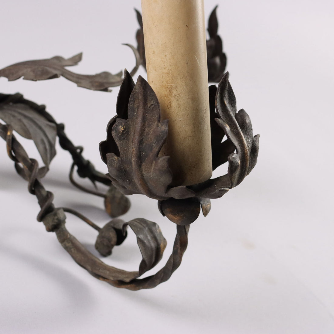 Pair of Antique Wall Lamps with 2 Lights Metal Italy XX Century - Italy, XX Century | Antiques  Lighting