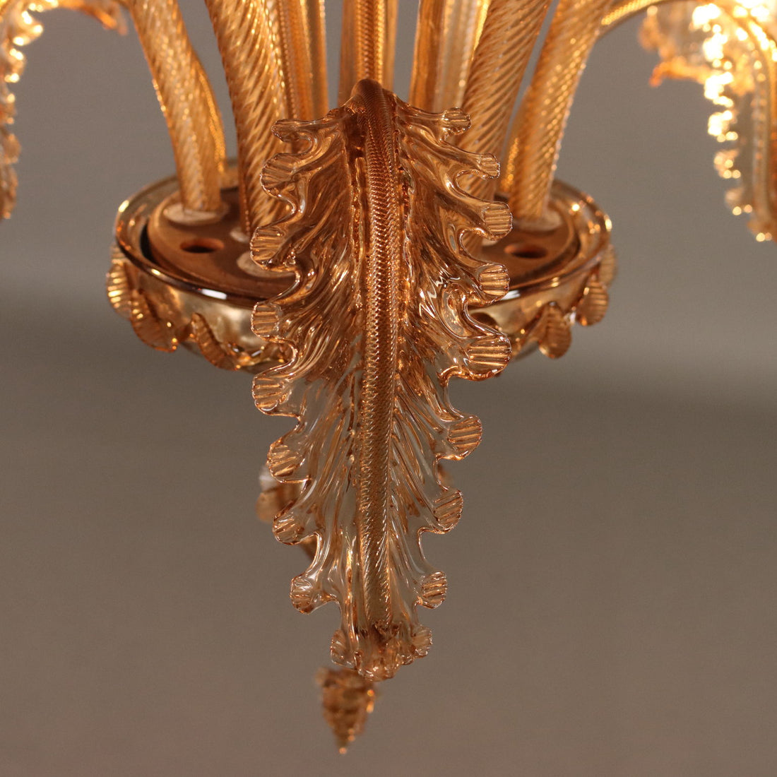 Vintage Chandelier Murano Glass 6 Lights Design Italy 1950s - Murano, 1950s | Antiques  Lighting