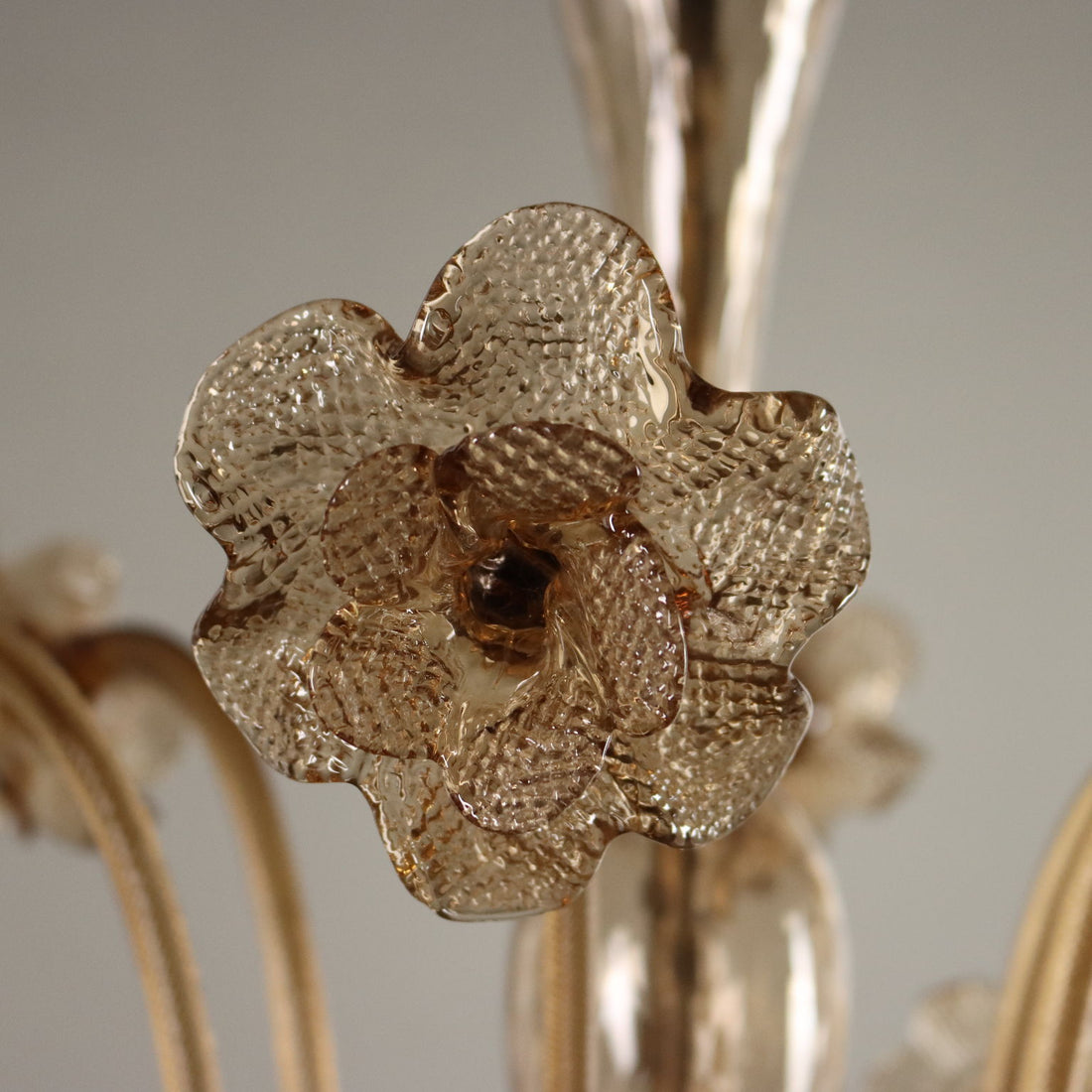 Vintage Chandelier Murano Glass 6 Lights Design Italy 1950s - Murano, 1950s | Antiques  Lighting