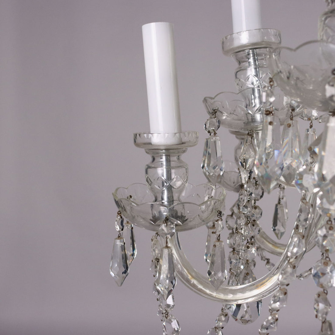 Antique Chandelier Glass 12-Light Italy XX Century - Italy, XX Century | Antiques  Lighting