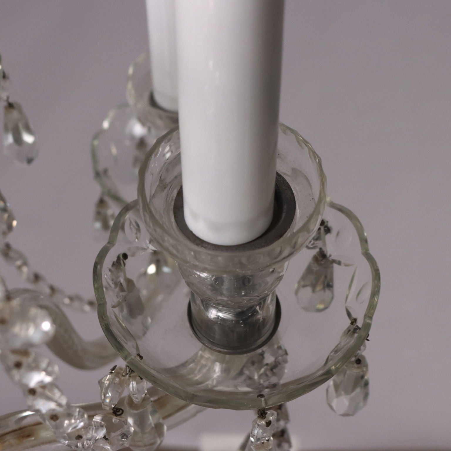 Antique Chandelier Glass 12-Light Italy XX Century - Italy, XX Century | Antiques  Lighting