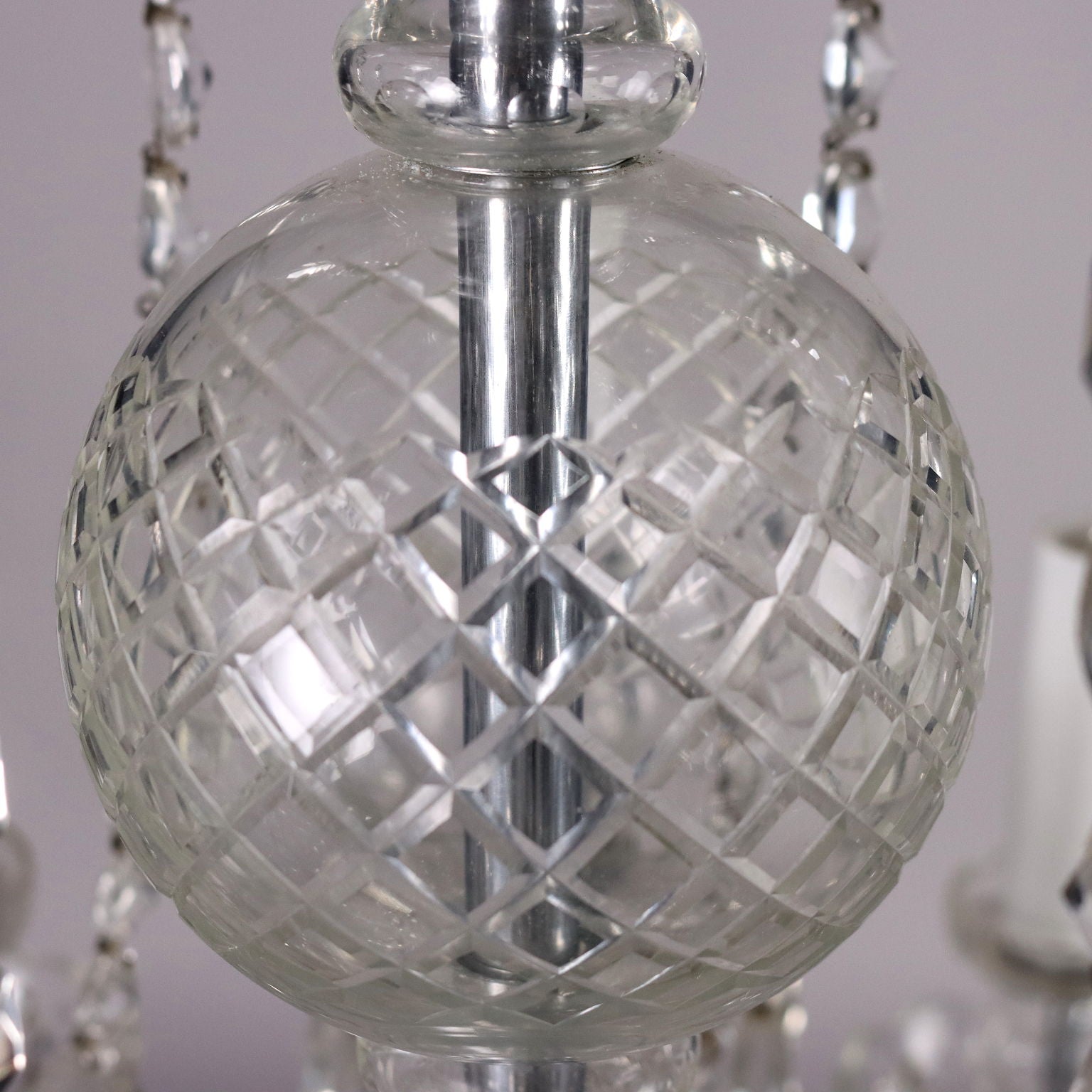 Antique Chandelier Glass 12-Light Italy XX Century - Italy, XX Century | Antiques  Lighting