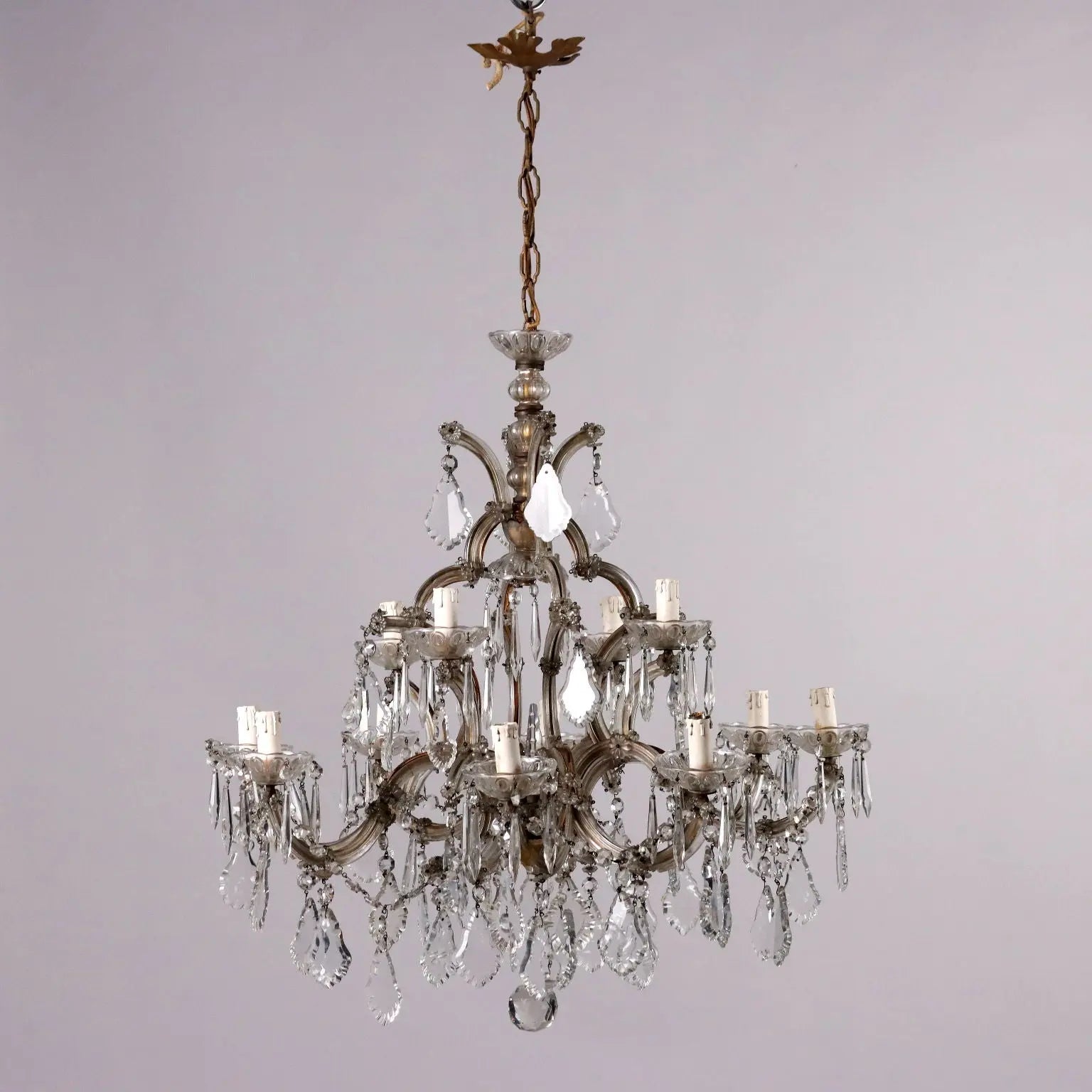 Maria Theresa Style Chandelier - Twelve Lights