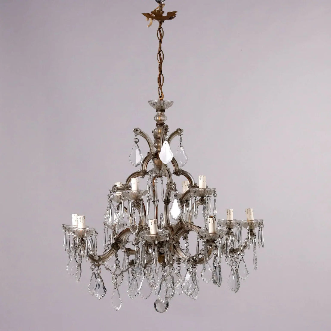 Maria Theresa Style Chandelier - Twelve Lights