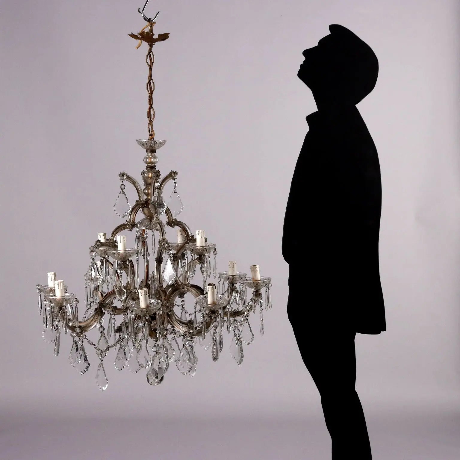 Maria Theresa Style Chandelier - Twelve Lights