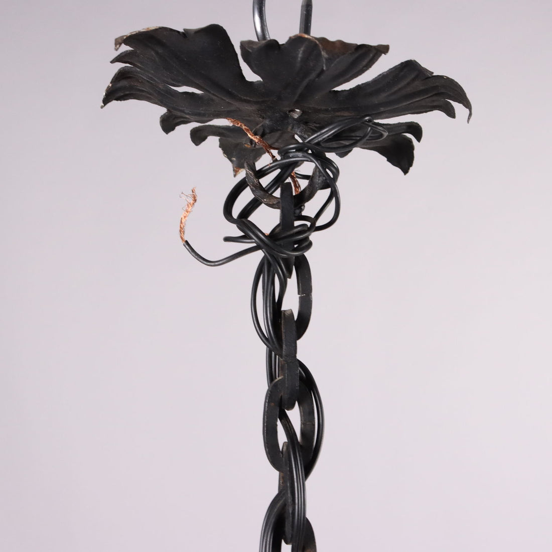 Antique Neo-Renaissance Chandelier Wrought Iron XIX Century - Italy, Late XIX Century | Antiques  Lighting