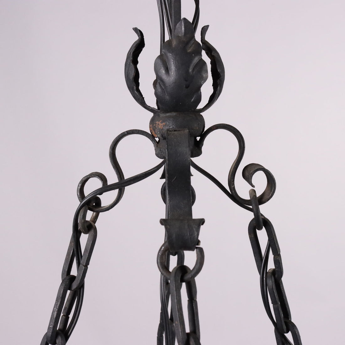 Antique Neo-Renaissance Chandelier Wrought Iron XIX Century - Italy, Late XIX Century | Antiques  Lighting