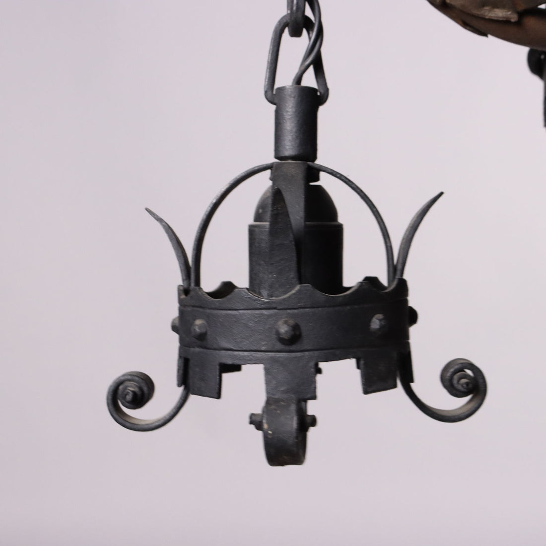 Antique Neo-Renaissance Chandelier Wrought Iron XIX Century - Italy, Late XIX Century | Antiques  Lighting