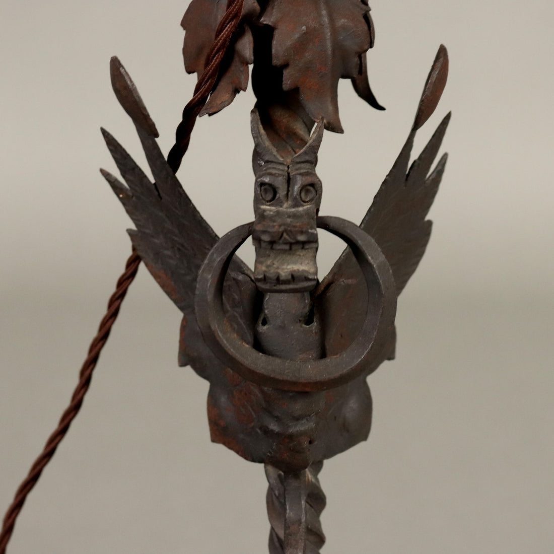 Antique Neo-Renaissance Style Table Lamp Iron XX Century - Italy, Early XX Century | Antiques  Lighting