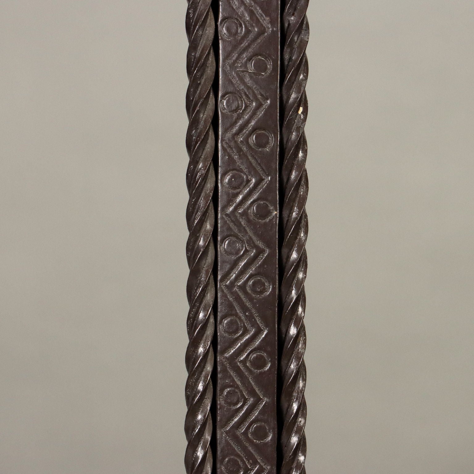 Antique Neo-Renaissance Style Menorah Iron Italy XX Century - Italy, XX Century | Antiques  Lighting