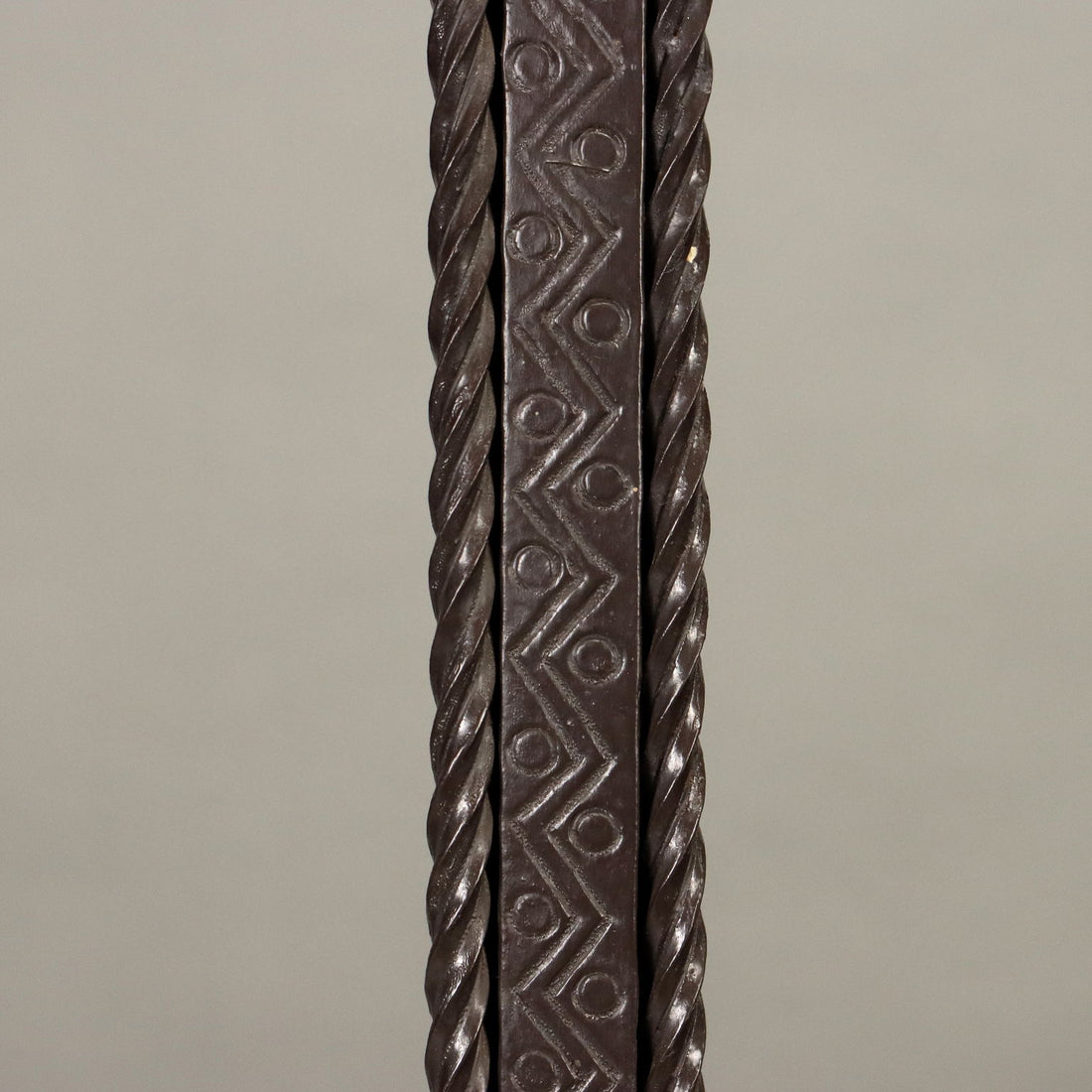 Antique Neo-Renaissance Style Menorah Iron Italy XX Century - Italy, XX Century | Antiques  Lighting