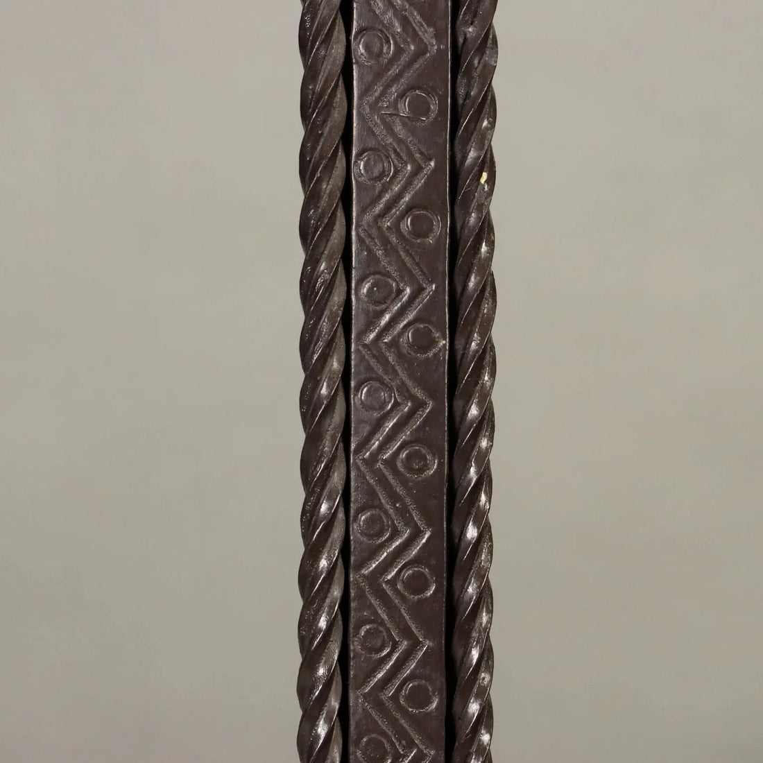 Antique Neo-Renaissance Style Menorah Iron Italy XX Century - Italy, XX Century | Antiques | Lighting