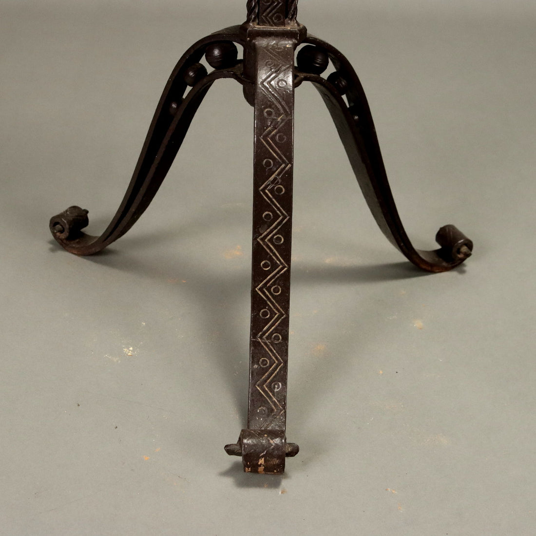 Antique Neo-Renaissance Style Menorah Iron Italy XX Century - Italy, XX Century | Antiques  Lighting