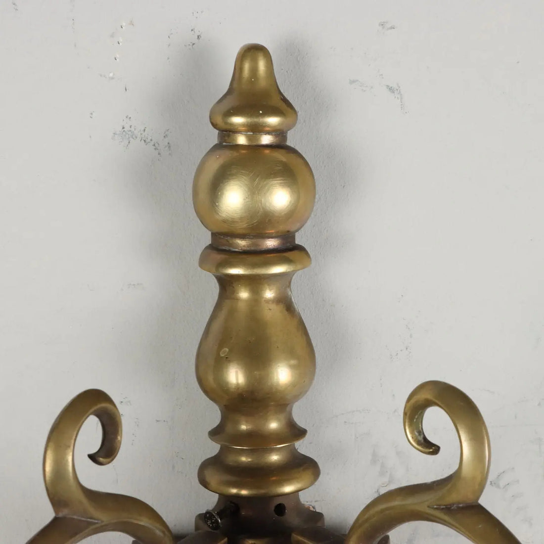 Pair of Bronze Sconces in Baroque Style - Early 20th Century