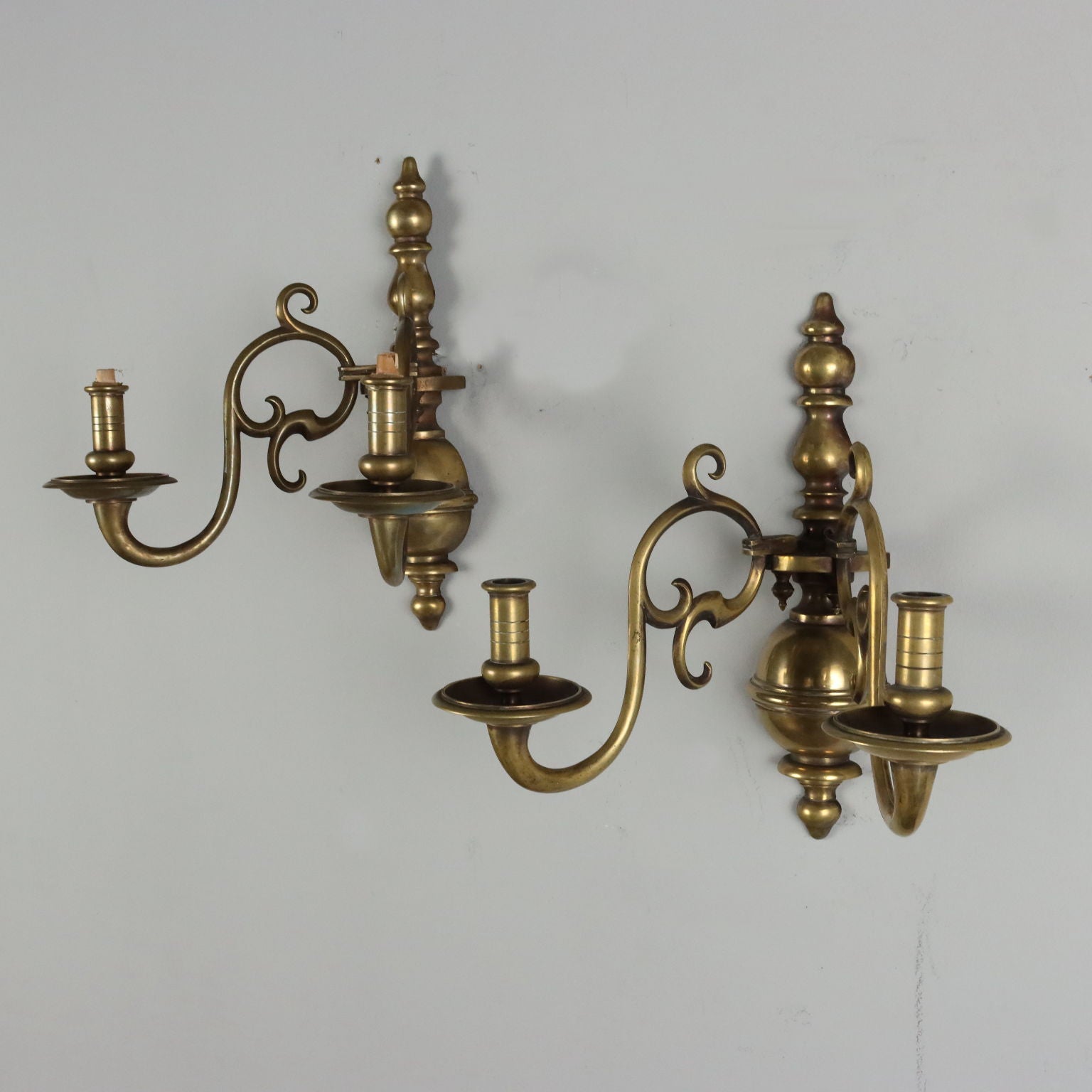 Pair of Antique Baroque Style Wall Lamps XX Century - Italy, Early XX Century | Antiques  Lighting