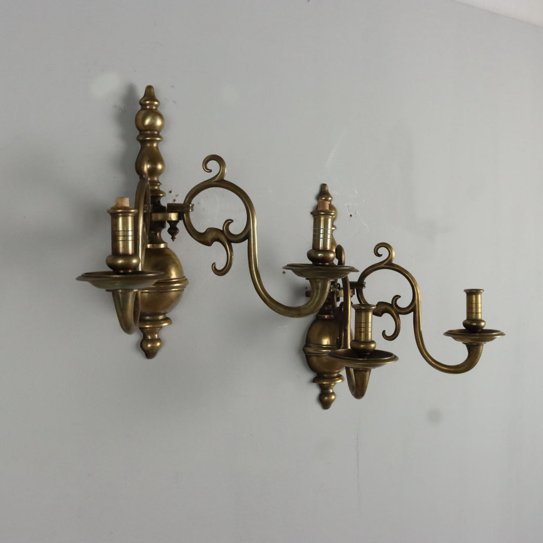 Pair of Antique Baroque Style Wall Lamps XX Century - Italy, Early XX Century | Antiques  Lighting