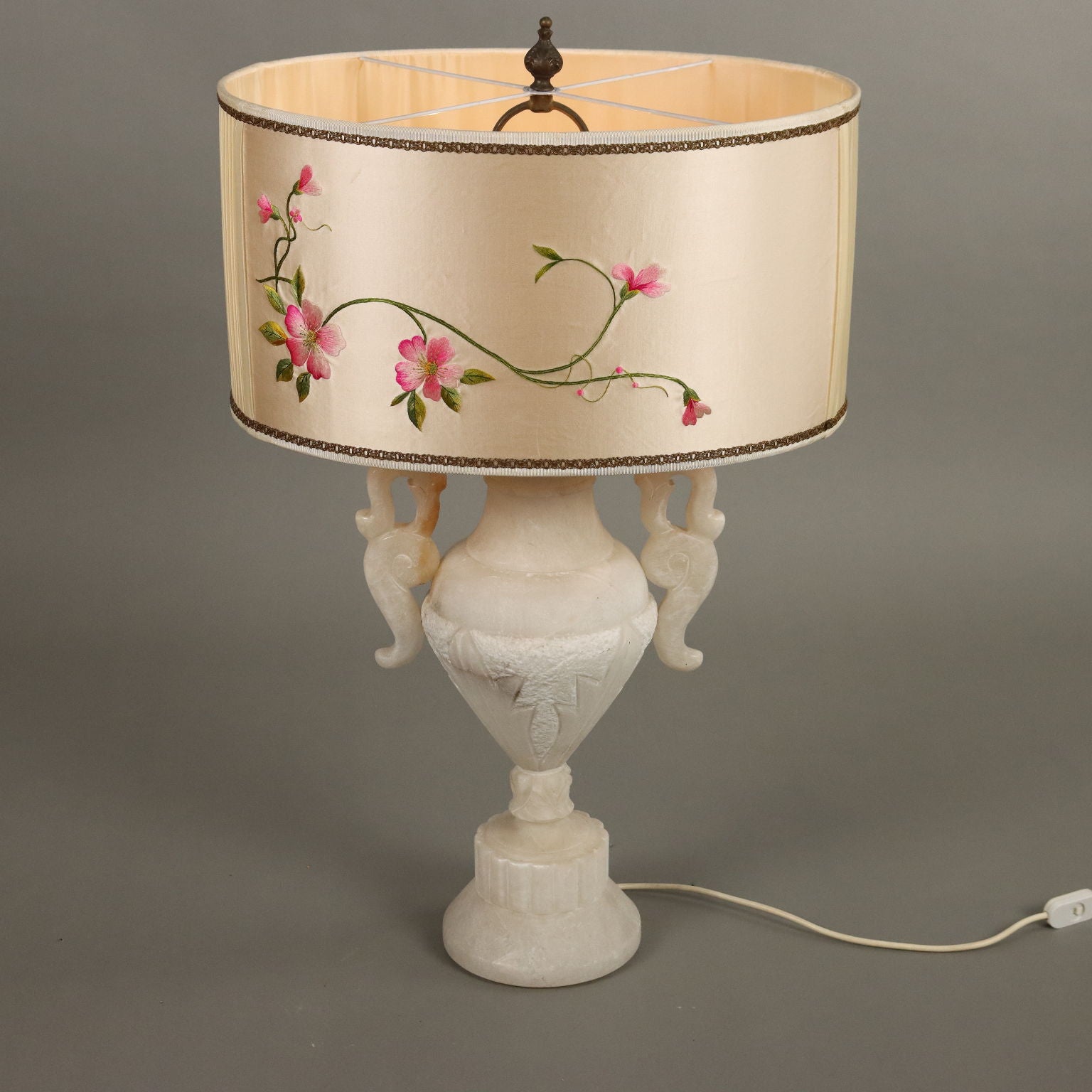 Antique Table Lamp Alabaster Italy XX Century - Italy, XX Century | Antiques  Lighting