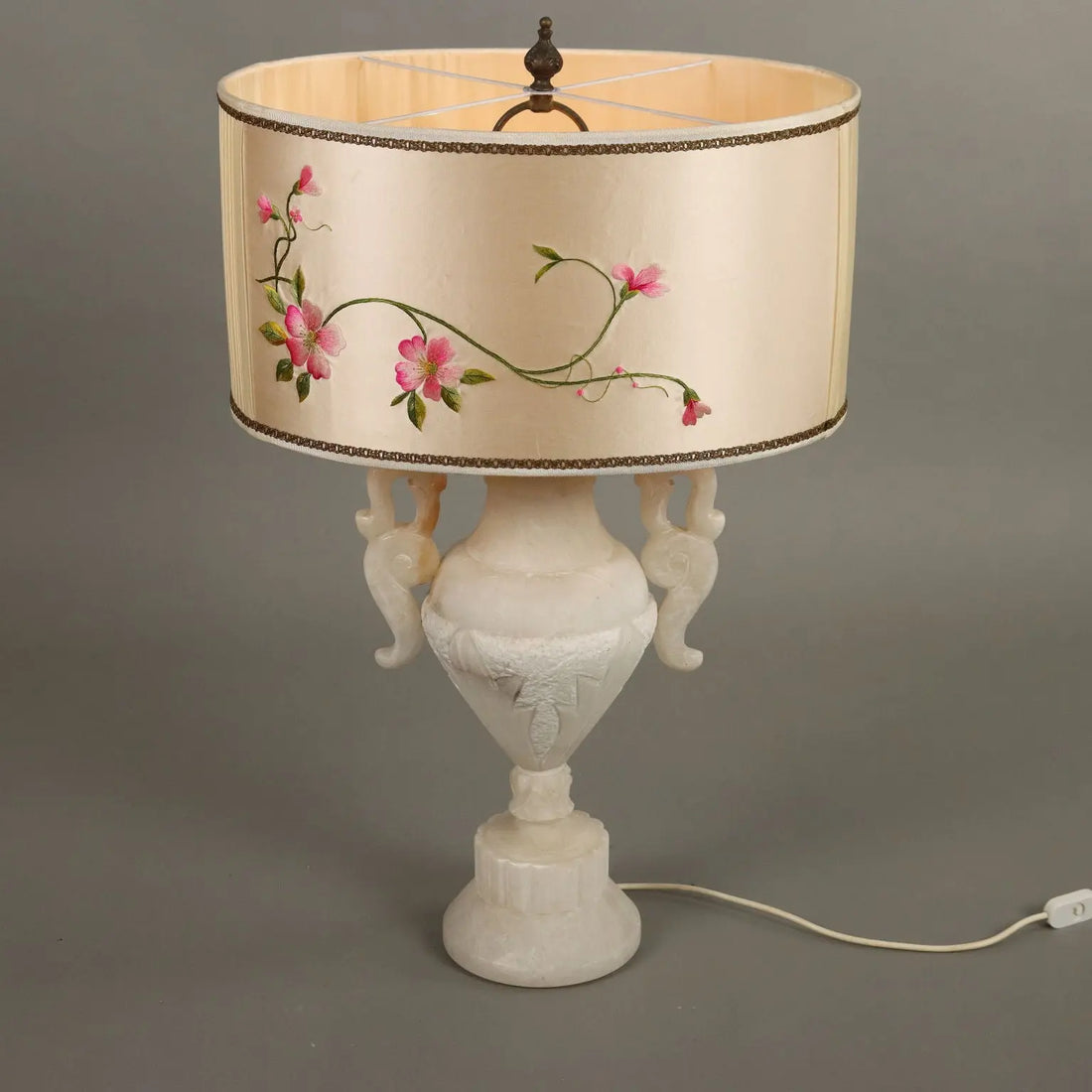 Antique Table Lamp Alabaster Italy XX Century - Italy, XX Century | Antiques | Lighting