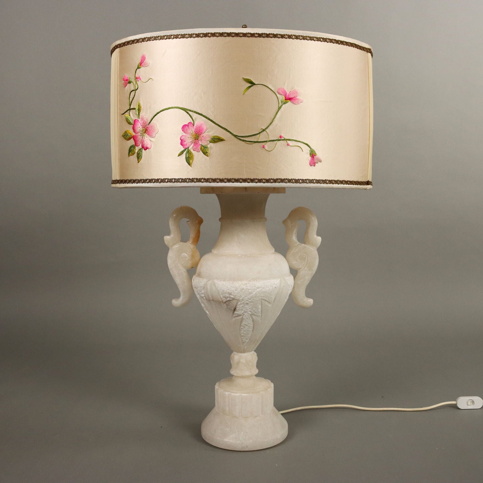 Antique Table Lamp Alabaster Italy XX Century - Italy, XX Century | Antiques  Lighting